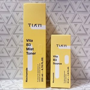 [TIAM] Vita B3 Mist Toner 200ml & Vita B3 Source  40ml New & Fresh